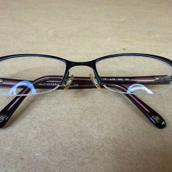 Vintage Jennifer Lopez JLO JL112 003 Semi-Rimless Eyeglass Frames Y2K Sz. 49-17 - Picture 9 of 9